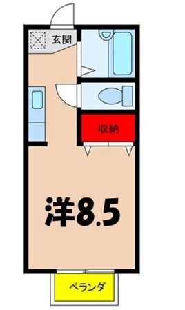 小町屋駅 徒歩15分 1階の物件間取画像